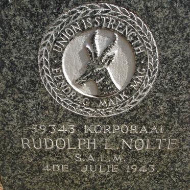NOLTE Rudolph L. -1943