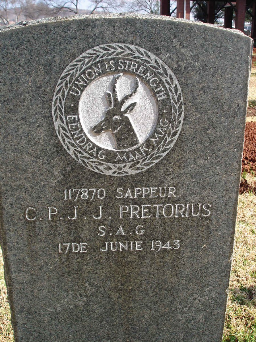 PRETORIUS J.J. -1943