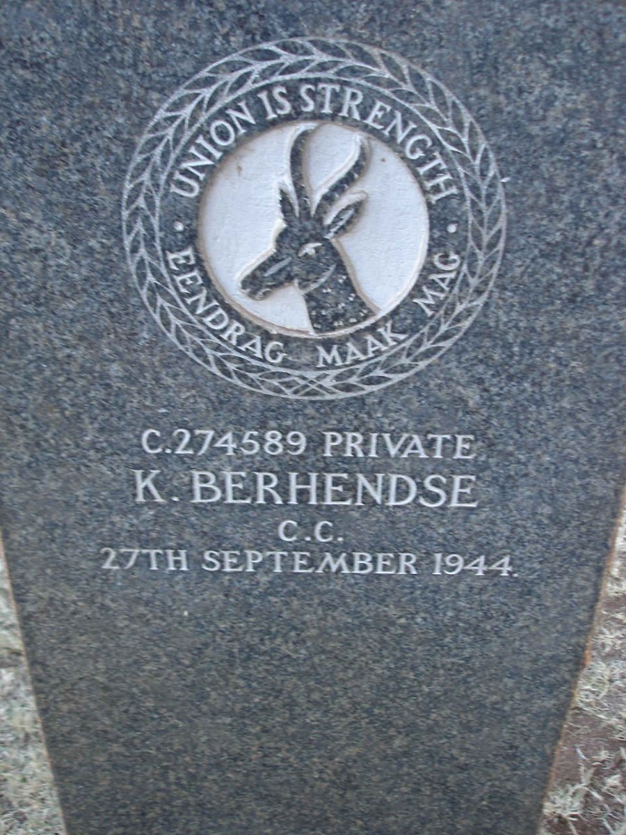 BERHENDSE K. -1944