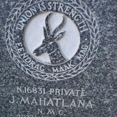 MAHATLANA J. -1943