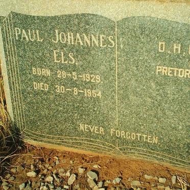 ELS Paul Johannes 1929-1954