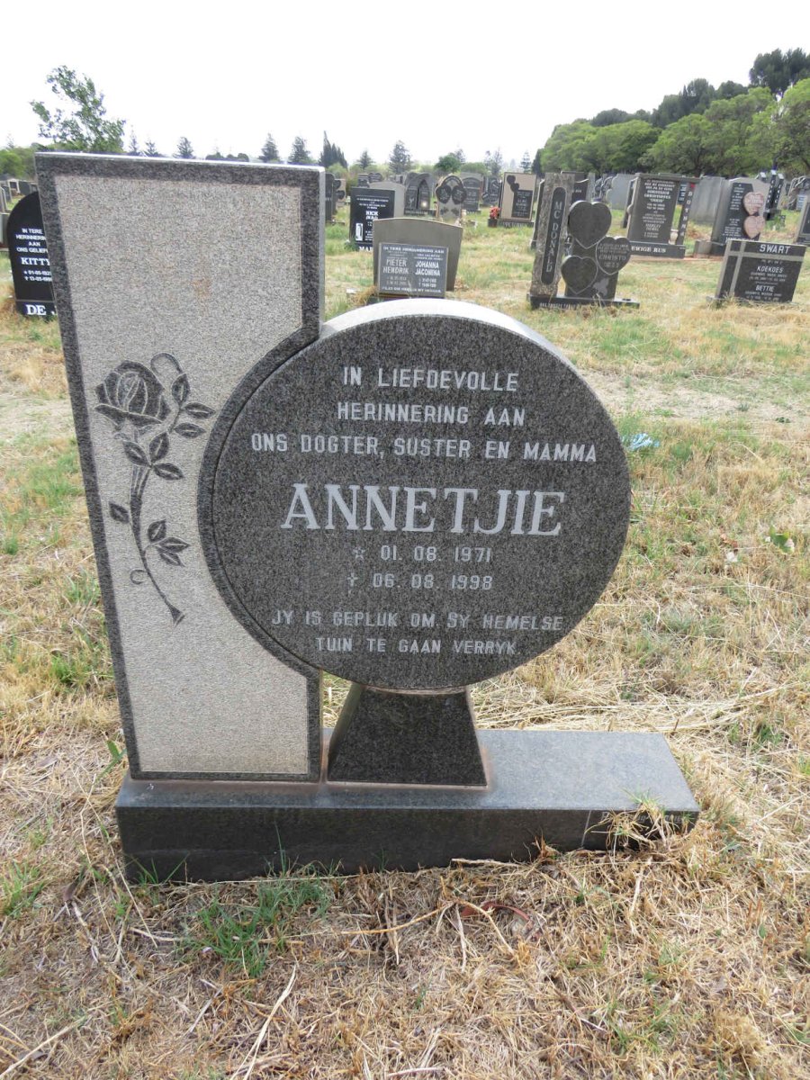 ? Annetjie 1971-1998