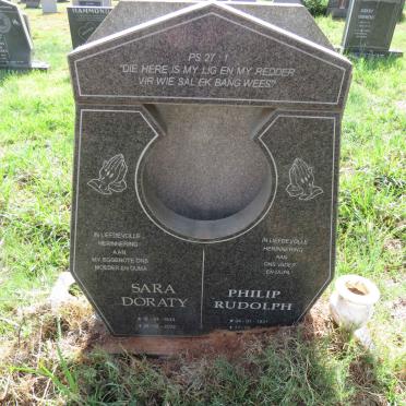 ? Philip Rudolph 1931-201? & Sara Doraty 1934-2002