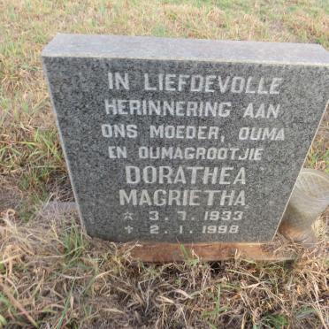 ? Dorathea Magrietha 1933-1998