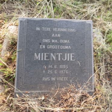 ? Mientjie 1895-1976
