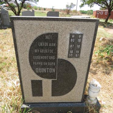 ? Quinton 1950-1997