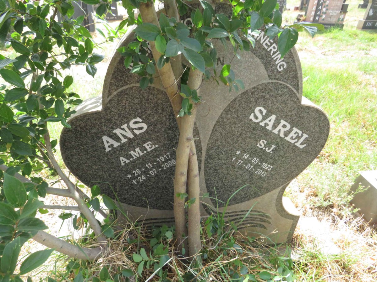 ? S.J. 1923-2013 & A.M.E. 1917-2000