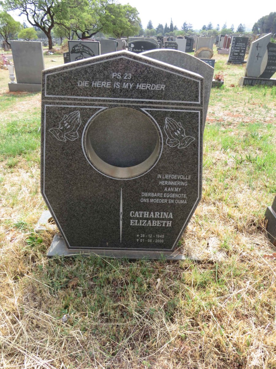 ? Catharina Elizabeth 1945-2000