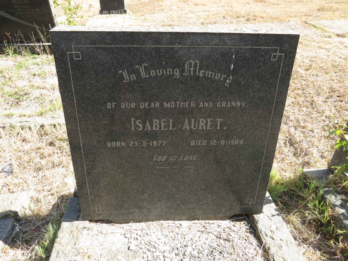 AURET Isabel 1877-1964