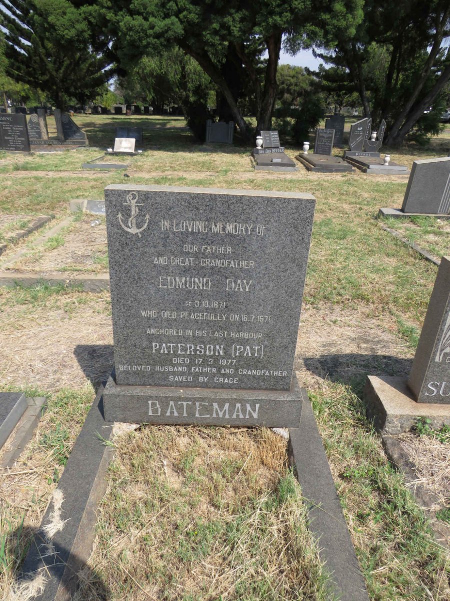 BATEMAN Edmund Day 1871-1971 :: BATEMAN Paterson -1977
