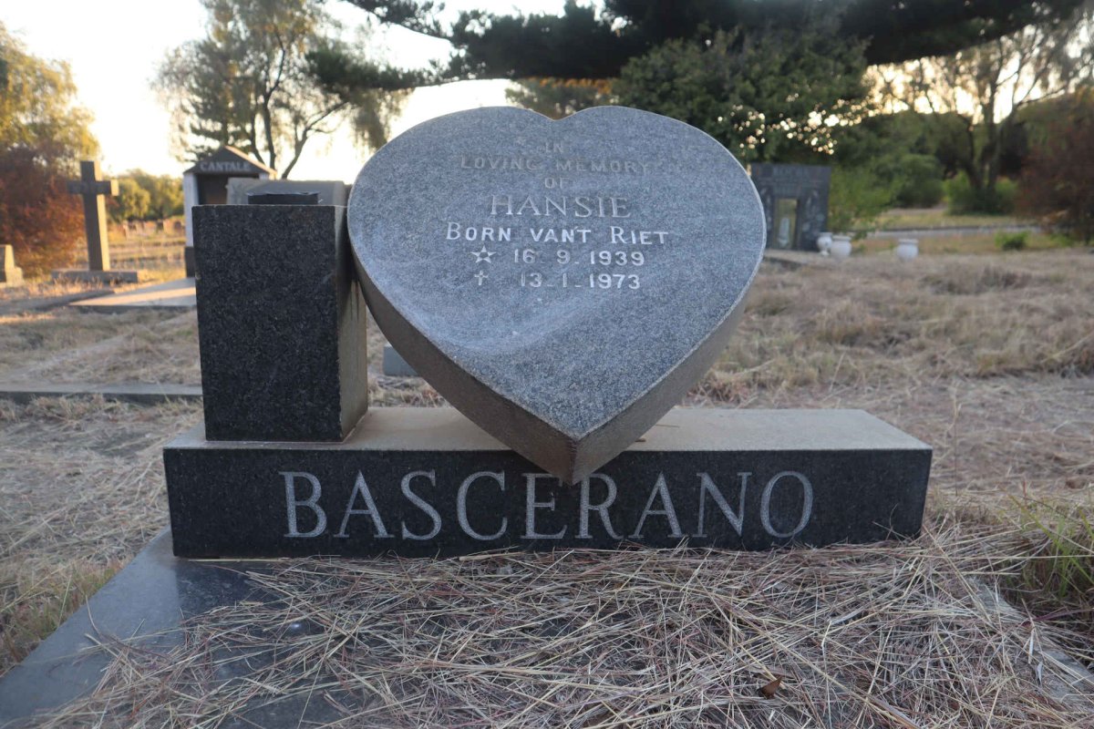 BASCERANO Hansie nee VAN'T RIET 1939-1973
