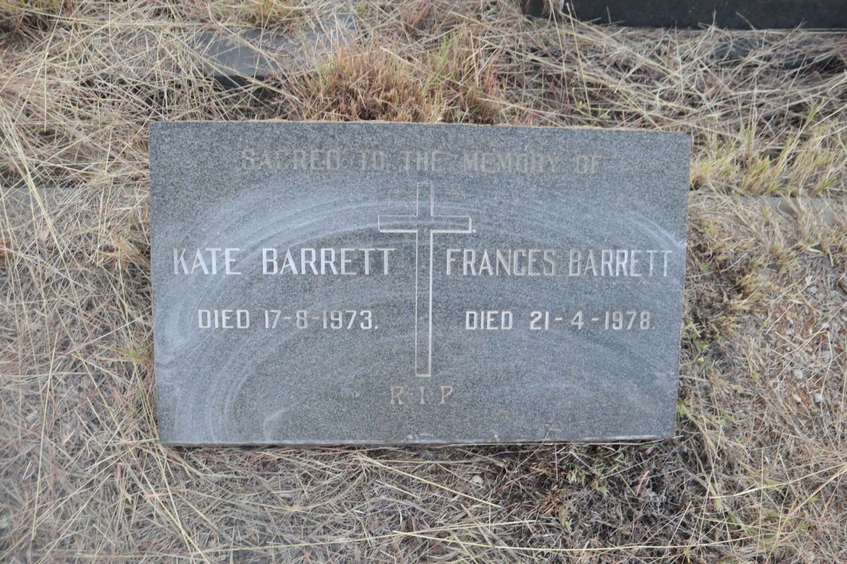 BARRETT Kate -1973 :: BARRETT Frances -1978