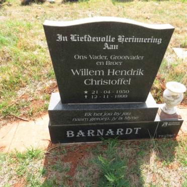 BARNARDT Willem Hendrik Christoffel 1950-1999