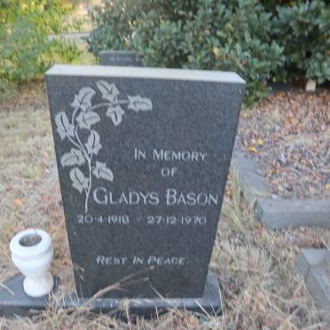 BASON Gladys 1918-1970