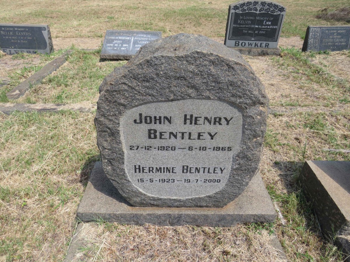 BENTLEY John Henry 1920-1965 & Hermine 1923-2000