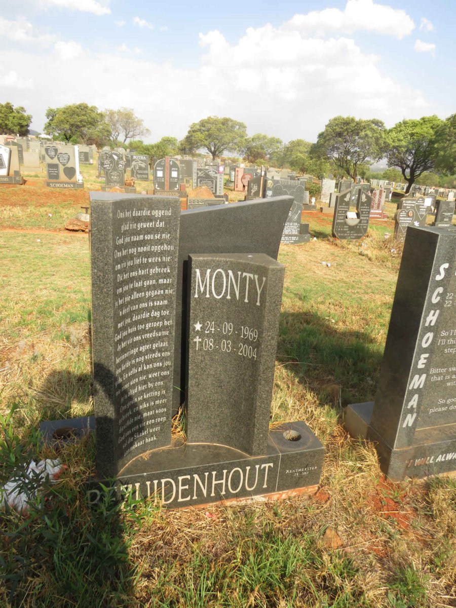 BEZUIDENHOUT Monty 1969-2004