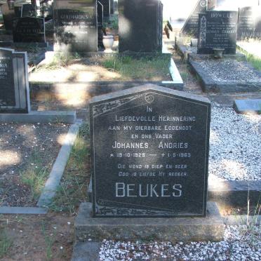BEUKES Johannes Andries 1925-1963