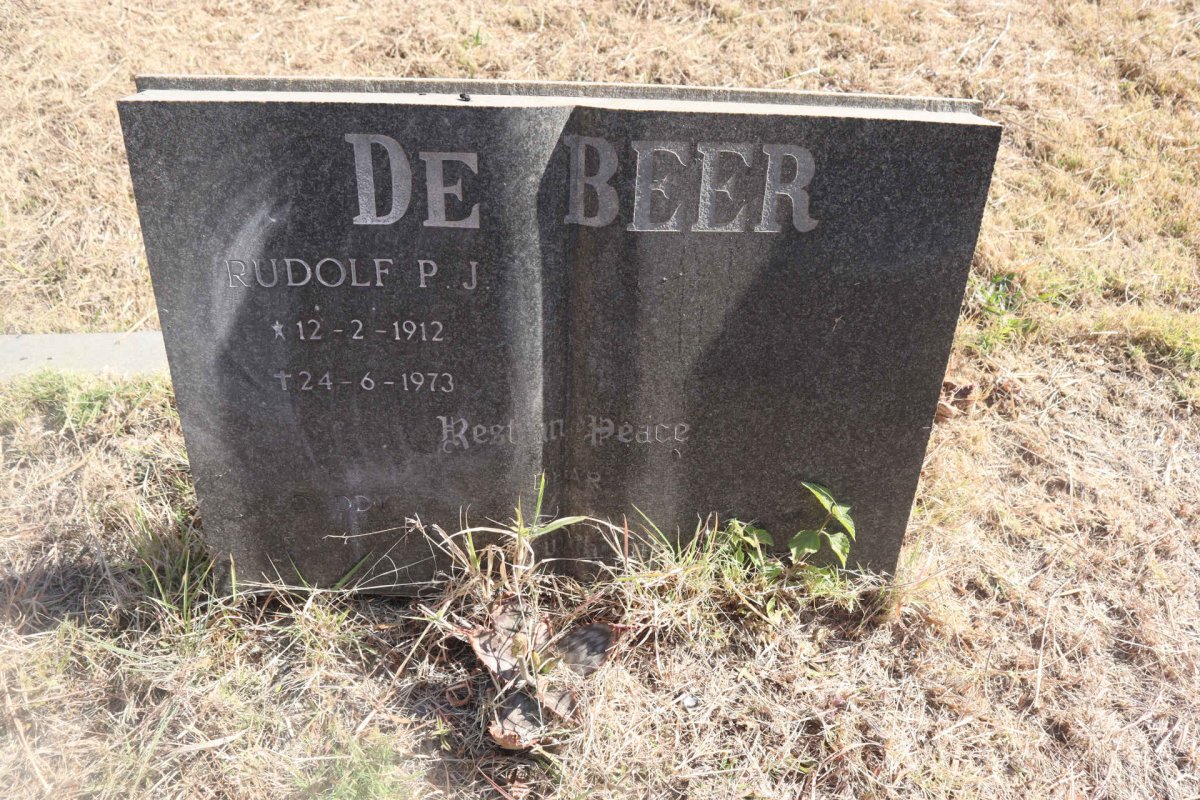 BEER Rudolf P.J., de 1912-1973