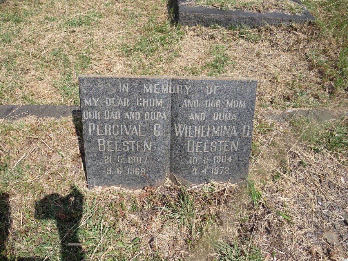 BELSTEN Percival C. 1907-1968 & Wilhelmina D. 1904-1972