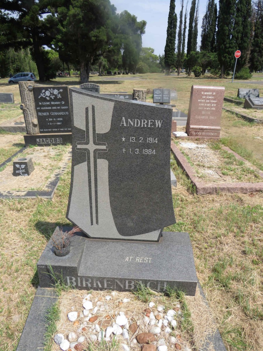 BIRKENBACH Andrew 1914-1984