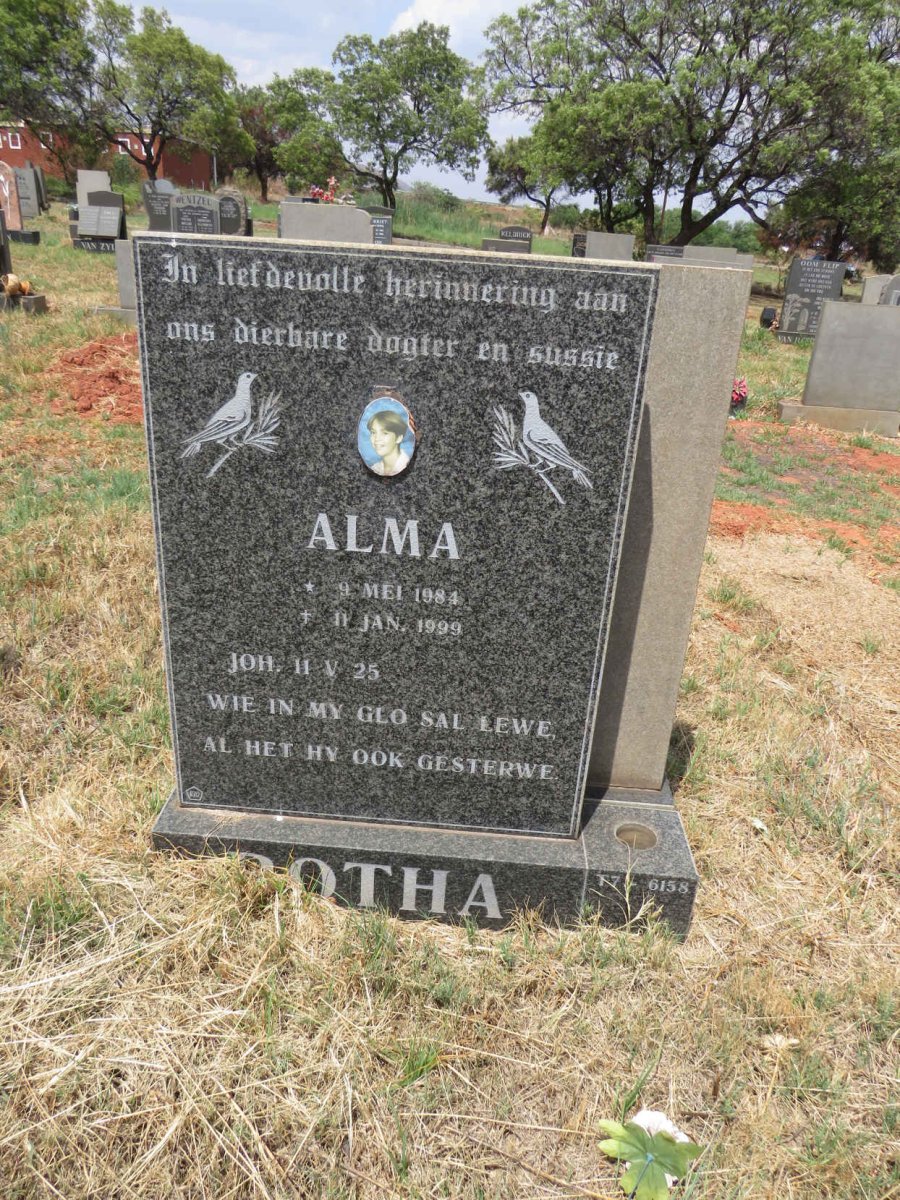BOTHA Alma 1984-1999 