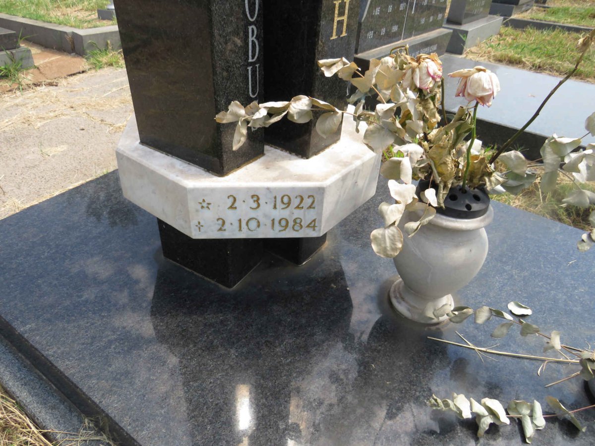 BOSCH Colin Jacobus 1922-1984 & Maria Hendrika 1926-2005 _2