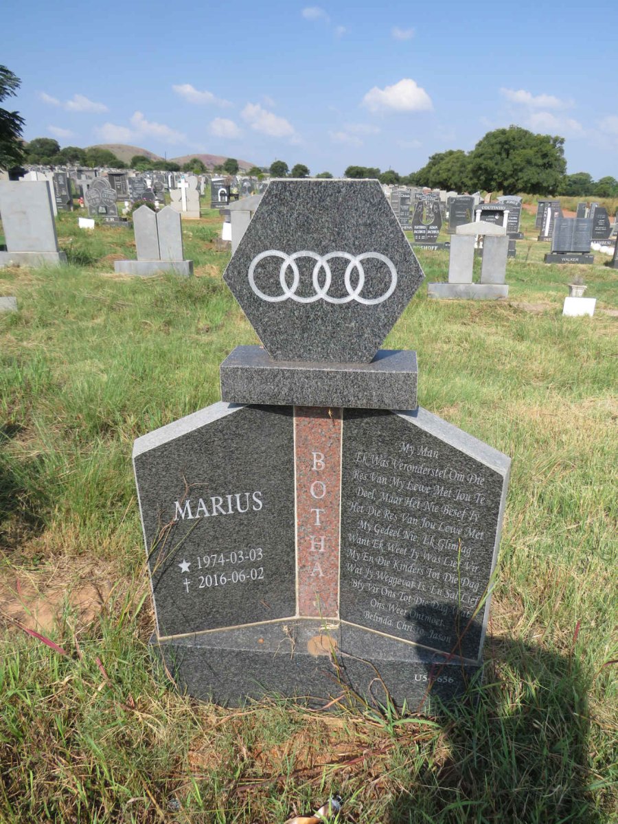BOTHA Marius 1974-2016