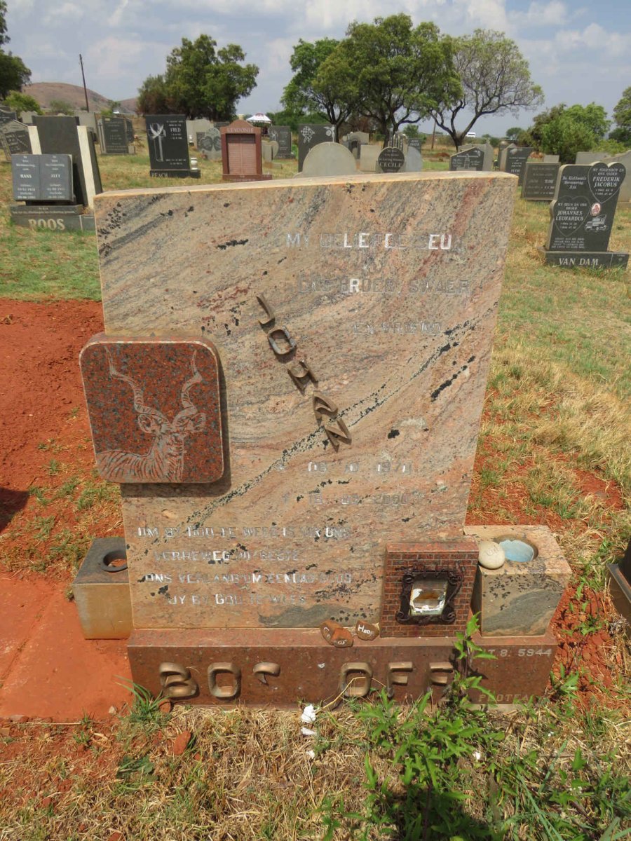 BOSHOFF Johan 1970 -2000 _1