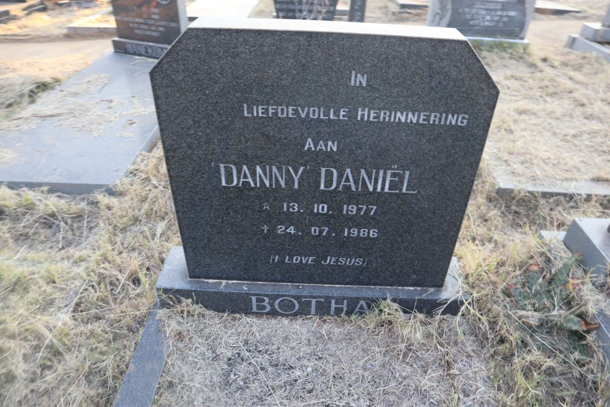 BOTHA Daniel 1977-1986