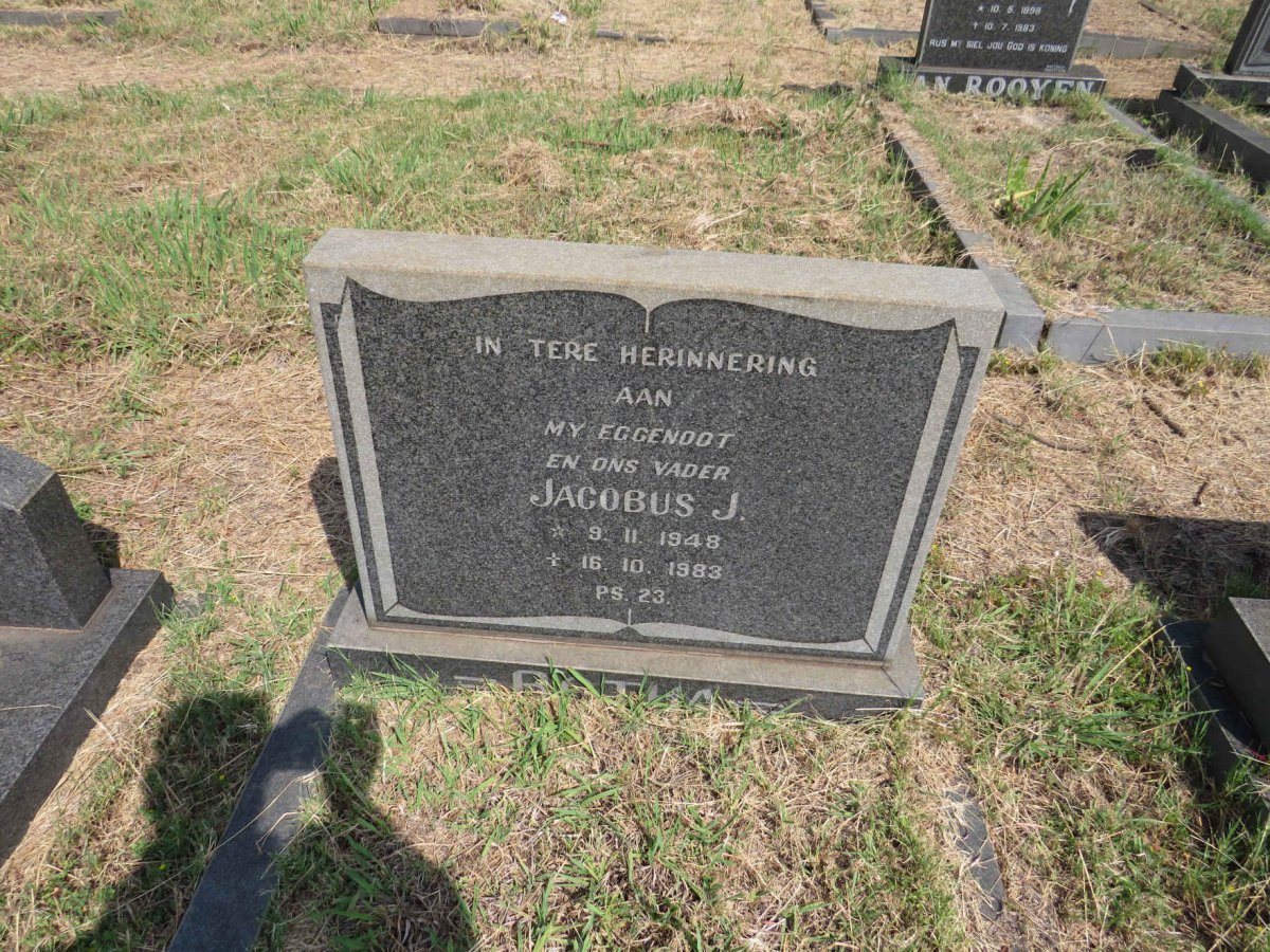 BOTHA Jacobus J. 1948-1983