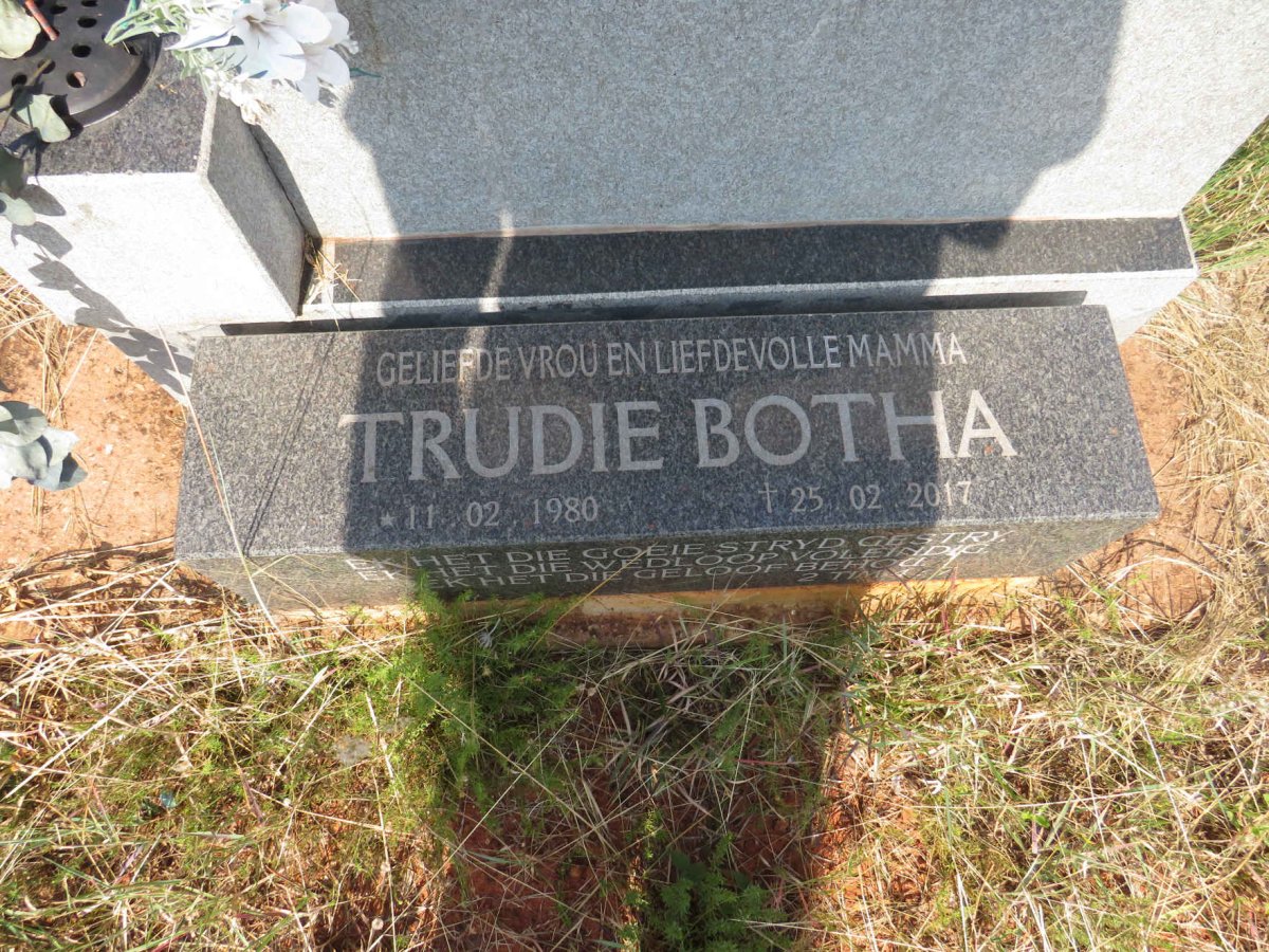 BOTHA Trudie 1980-2017