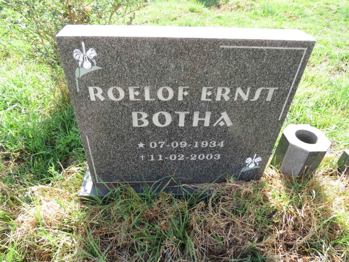 BOTHA Roelof Ernst 1934-2003