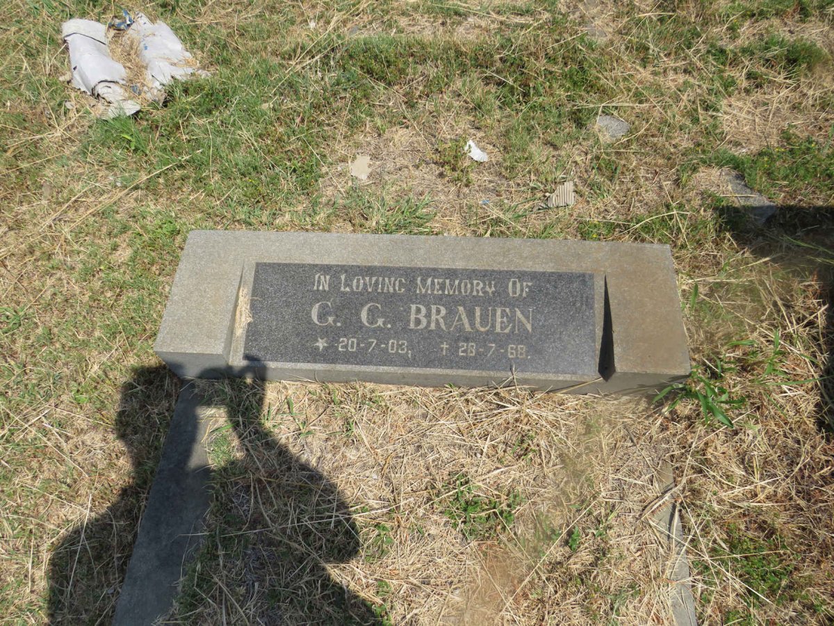 BRAUEN G.G. 1903-1968