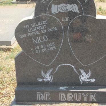 BRUYN Nico, de 1955-1995