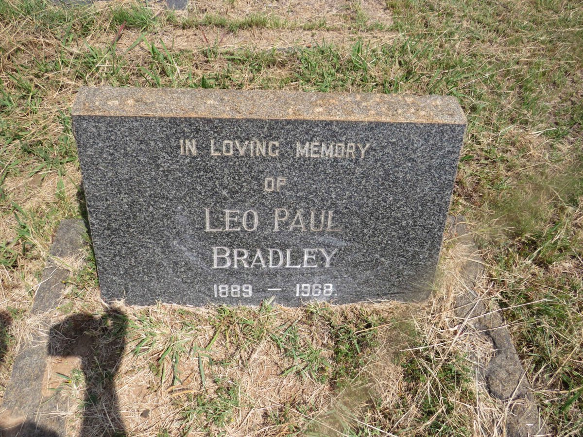 BRADLEY Leo Paul 1889-1968