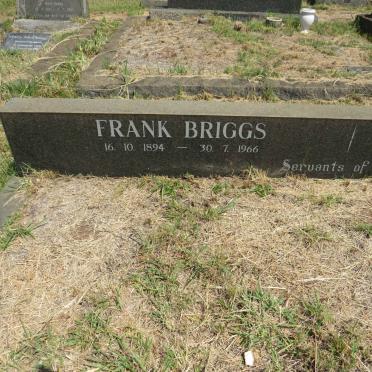 BRIGGS Frank 1894-1966 & Kathleen Bessie 1897-1984 _1