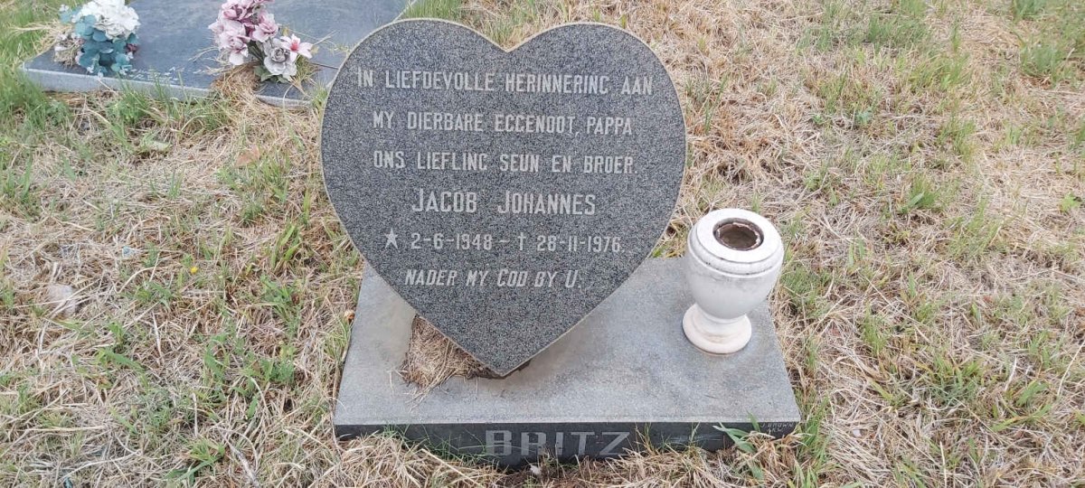 BRITZ Jacob Johannes 1948-1976