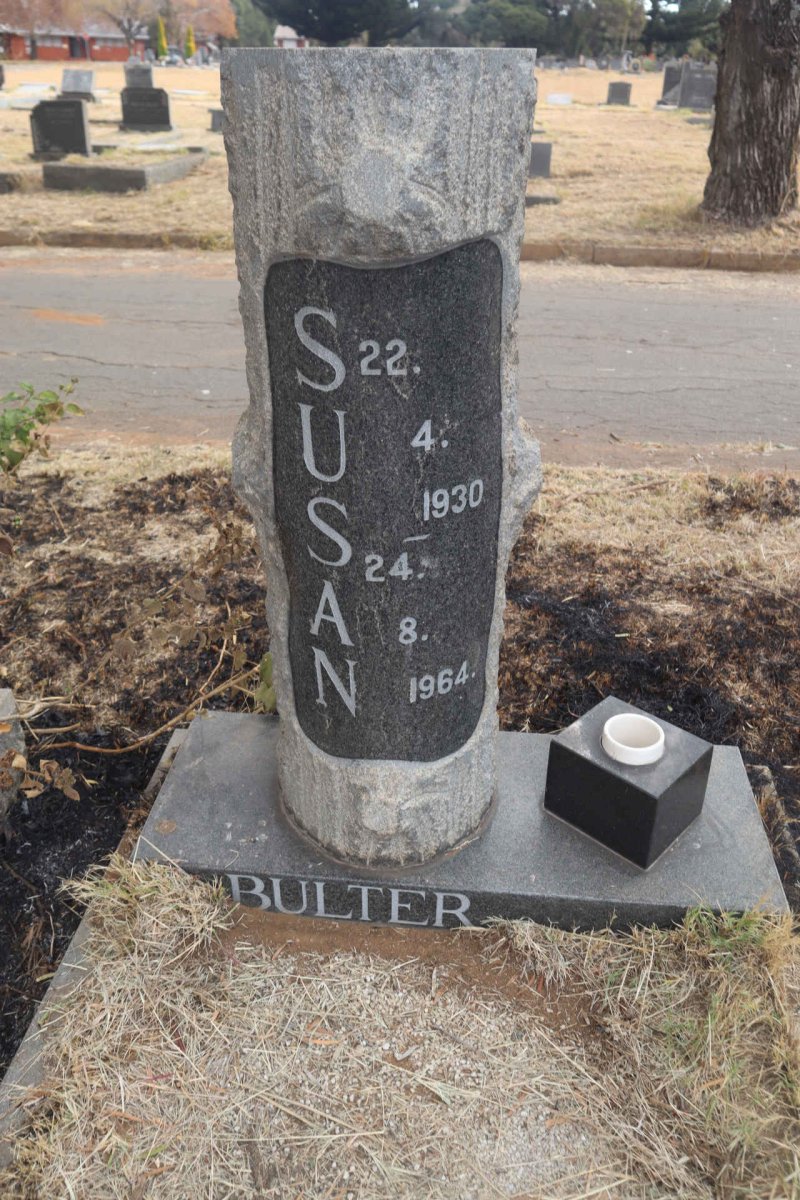 BULTER Susan 1930-1964