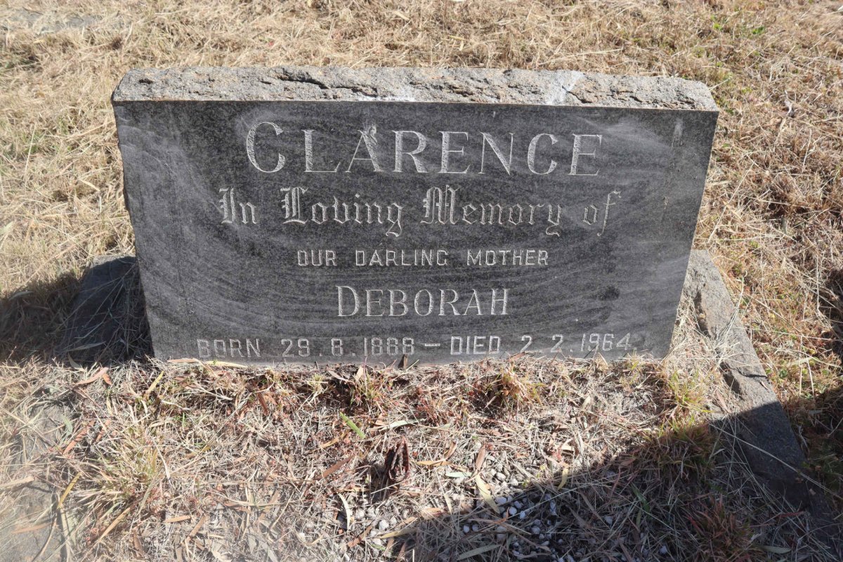 CLARENCE Deborah 1888-1964