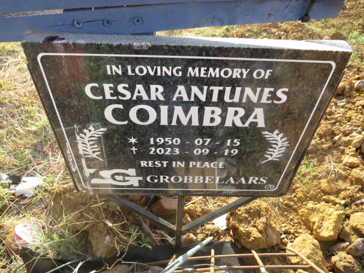 COIMBRA Cesar Antunes 1950-2023