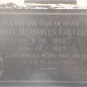 COETZEE Daniel Hermanus 1950-1969