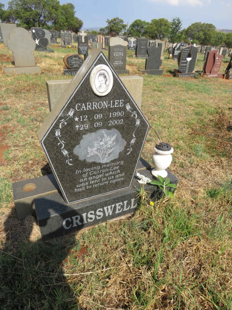 CRISSWELL Carron-Lee 1990-2002 _1