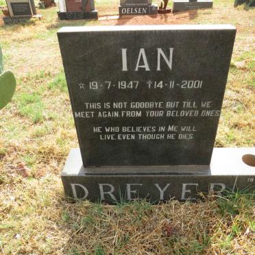 DREYER Ian 1947-2001