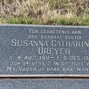 DREYER Susanna Catharina 1911-1977