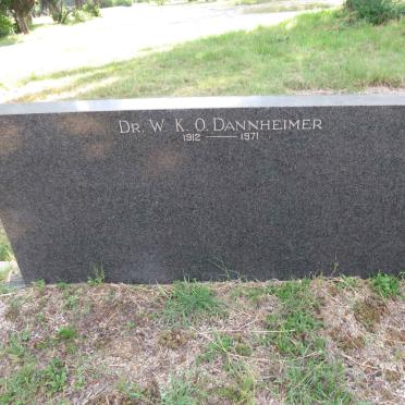 DANNHEIMER W.K.O. 1912-1971