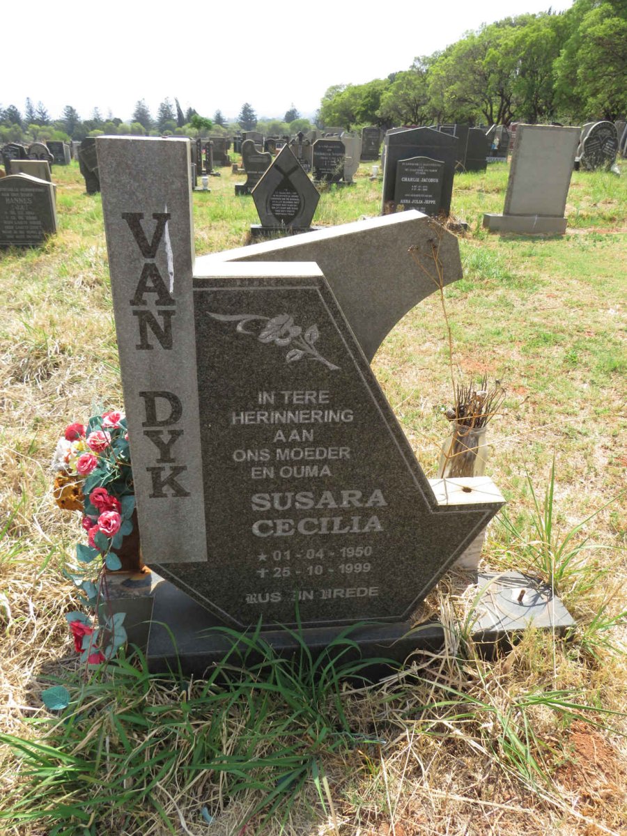 DYK Susara Cecilia, van 1950-1999