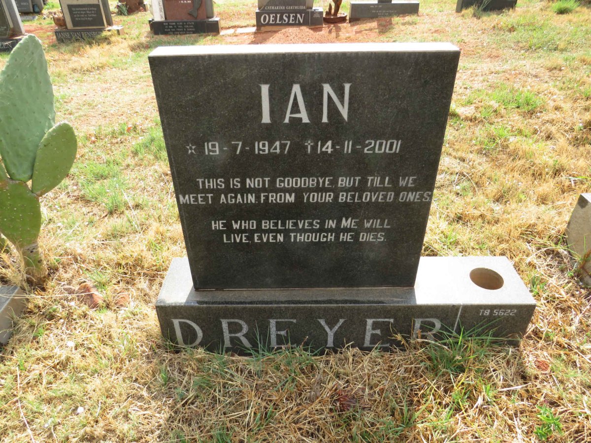 DREYER Ian 1947-2001