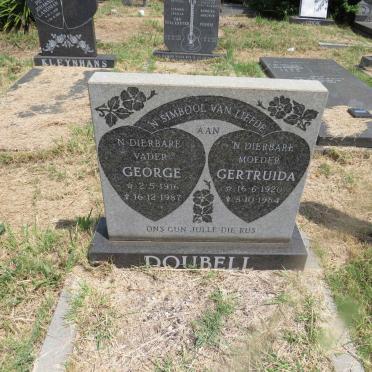 DOUBELL George 1916-1987 & Gertruida 1920-1984