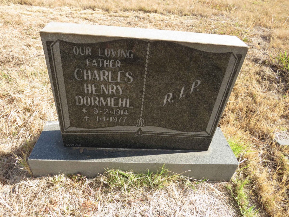DORMEHL Charles Henry 1914-1977
