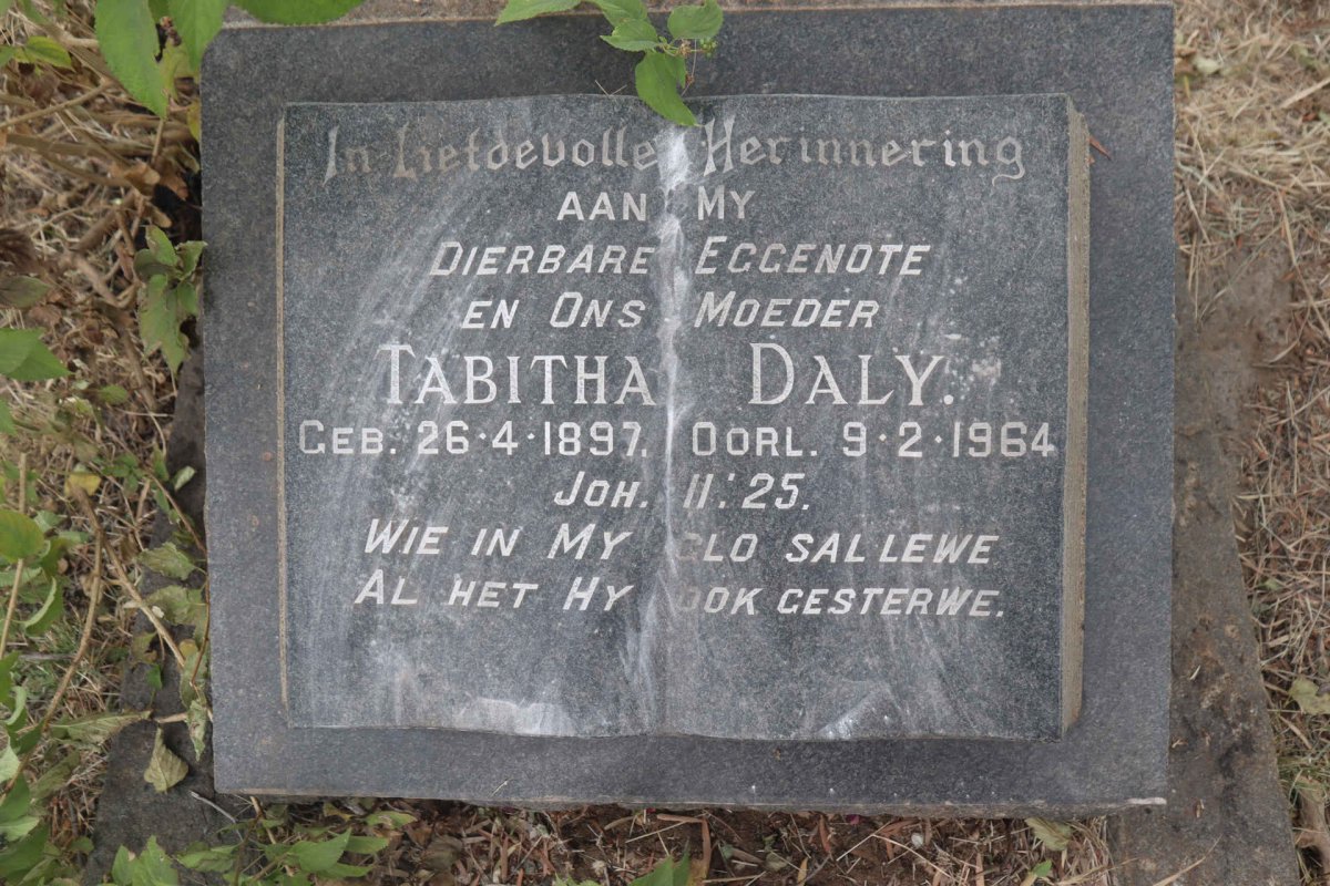 DALY Tabitha 1897-1964